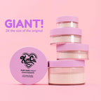 KimChi Chic Giant Puff Puff Pass Set & Bake Powder - Loose Setting Powder with Rice & Vitamin E, Finely Milled for All Day Wear, Translucent 80g