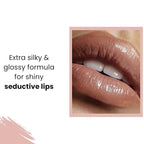 nude envie Lip Gloss - Certified Vegan Lipgloss Cruelty-Free and Paraben Free - Enriched with Vitamin E and Jojoba Oil (Illuminate)