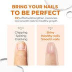 modelones Nail Strengthener Clear Nail Polish strengthener and growth Nail Repair for Damaged Nails Hardener Extra Strong and Growth Natural Nail Care Gifts for Women Concealer Polsih 15ml