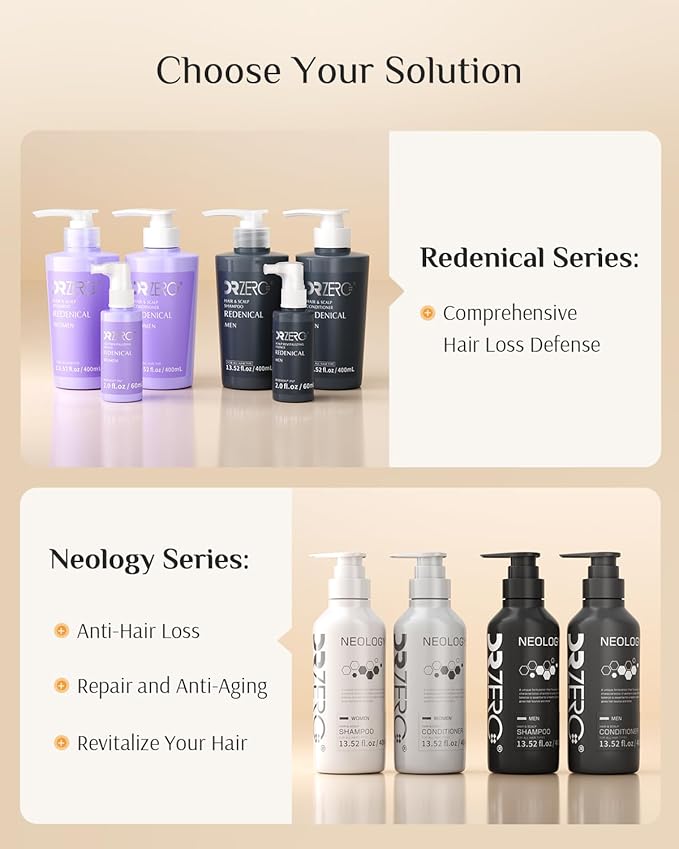 DR ZERO NEOLOGY Hair Growth Conditioner for Women, 13.5 oz, Volumizing Thickening & Anti Hair Loss Regrowth Treatment, Clinically Tested for Hair Thinning with Redensyl, Japanese Hair Care Products