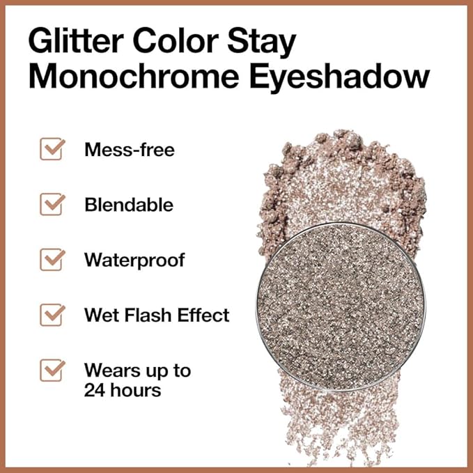 Taupe Gray Brown Monochrome Shimmer Eyeshadow Palette Makeup,Long Lasting Naturing-Looking Lightweight Glitter Single Eyeshadow,Neutral Powde Eye Shadow for Older Women