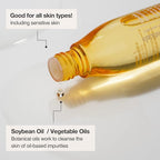 OxygenCeuticals Double Makeup Remover – Gentle Plant-Based Cleansing Oil for Sensitive Skin, Removes Eye & Lip Makeup, Hydrating with Botanical Oils, Jasmine & Hwangchil Extract 3.72 fl.oz (110ml)