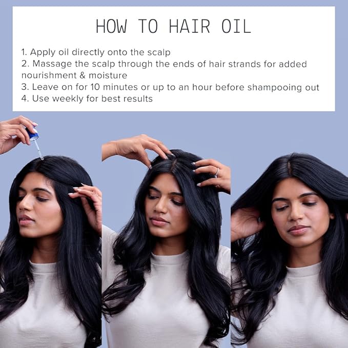 AAVRANI Hair & Scalp Recovery Oil - Rosemary, Bond Complex, & Amla Treatment for Damaged Hair, Frizz Control, & Hair Growth - Vegan - 1.69 Fl Oz