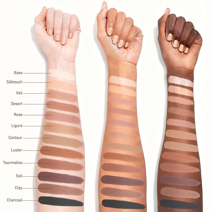 Highly Pigmented Chameleon Eyeshadow Palette, 12 Colors Sparkle Creamy Duo Chrome Multidimensional Eye Shadow Pallet, Long-Wearing Formula,easily blendable,Vegan & Cruelty Free (#05)