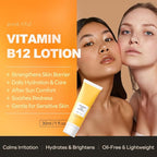 Vitamin B12 Lotion (1 oz) | Repair & Hydrating Cream for All Ages （teen & adult| Soothes Redness, After-Sun Skin Relief, Strengthens Barrier, Sensitive Skin Safe