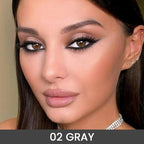 Kaely Gray Gel Eyeliner Pencil,Waterproof Smudge Proof Eye Liner Pen,Cat Eye Goth Halloween Makeup,Eye Black Face Paint Lipstick Crayon,Color Colorful Eyeliner Eyeshadow Stick,02