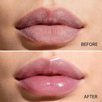 Tinted Lip Balm with Colorful Serum Core, CATKIN Cute 2-in-1 Red Lip Balm Gloss, Moisturizing with Jojoba Oil Hyaluronic acid, Citrus Tea Flavor, Trendy Lip Care for Women & Girls - C01 Red