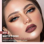 evpct Cherry Red Matte Creamy Retractable Lip Liner Pencils for Shaping & Sculpting Lips, Lip Pencils for Women Long Lasting Waterproof Rich Lip Colors Liner Crayon Lipstick delineador de labios 01