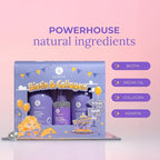 Luseta Biotin Trio Hair Care Set Moisturizing Shampoo and Conditioner Set and Hair Serum Thickening for Thinning Damaged Dry Hair