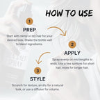 Tribal Chimp Sea Salt Spray for Men 250ml – Sea Salt Hair Spray for Volumizing, Thickening & Texturizing Hair of All Types – Strong Extra Hold, Natural, Non-Toxic & Alcohol Free Hairspray