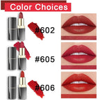 evpct 3Pcs Red Matte Lipstick Set for Older Women Long Lasting, Dark Light Bright Ruby Berry Red Matte Velvet Long Lasting Lipstick Waterproof Smudge Proof 24 Hours Original Lip Stick Stain Makeup Kit