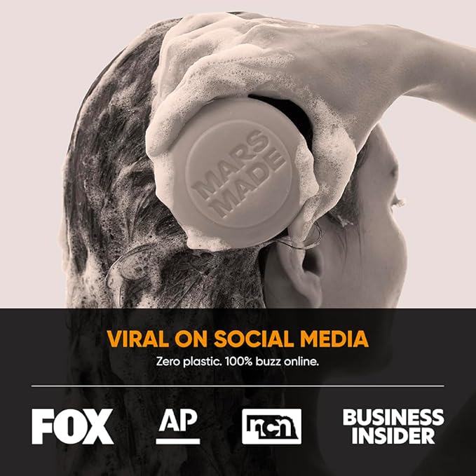 Ginger Shampoo Bar 2.0 - Hydrating & Moisturizing Natural Hair Soap for Hair Vitality & Scalp Nourishment - Solid Shampoo for All Hair Types (120g, 4.23oz)