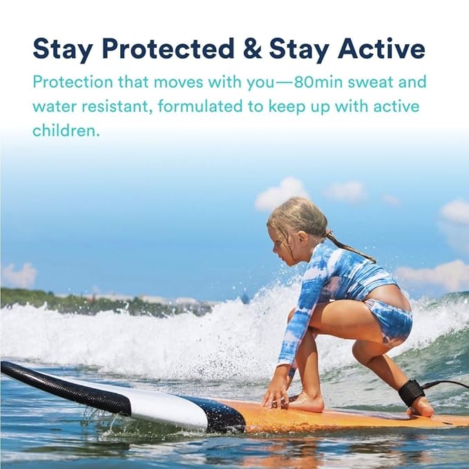 KINeSYS KIDS Fragrance Free Clear Spray Sunscreen, SPF 30, Hypoallergenic, Broad Spectrum UVA/UVB protection for Face & Body 6mths+; PABA and Oxybenzone FREE, 1 fl. Oz (Pack of 2)