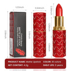 evpct 1Pcs Ruby Orange Red Lipstick, Silky Velvet Matte Lipstick Pack Sets for Women, Long Lasting Smudge Proof Lipstick Lip Stain Makeup Kit matte lipstick 24 hours original R02