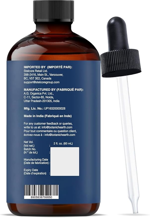 Botanic Hearth Rosemary Oil for Hair Growth | Strengthening Biotin, Jojoba, Castor Hair Growth Oil for frizzy hair | Dry, Damaged Scalp Treatment | Color Safe | All Hair Types | 2 Fl Oz