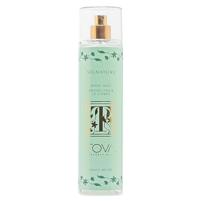 Tova Signature Body Mist – Fresh Floral Perfume Mist for Women – Long-Lasting Body Spray with Jasmine, Bergamot & Sandalwood – Timeless Scent with Lavender & Musk – USA-Made & Cruelty-Free – 8.0 fl oz