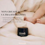 Nemah - Organic Nipple Balm, Nipple Cream Safe for Breastfeeding - 2-in-1 Nipple Butter & Lip Balm, Nursing Nipple Balm - Non-Greasy, Vegan, & Cruelty-Free - 1 oz.