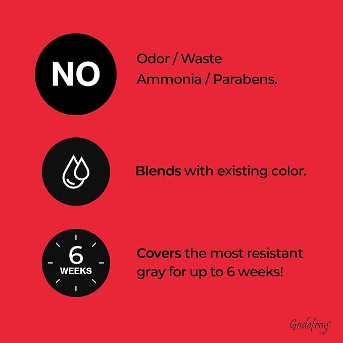 Professional Root Touch Up Hair Coloring Kit, Light Brown, 4 applications