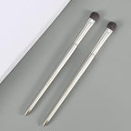 Natural Goat Hair Eye Shadow Brush by ENZO KEN, Large Smudge Eyeshadow Brush, Shader Eye Shadow Brush, Eye Shader Brush, Single Eyeshadow Brush, Eye Brushes, Eyeshadow Blending Brush. (Gold, E203L)