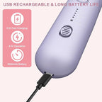 2 Pack 9-in-1 Cordless Nail Drill Kit: 100 Bits, 5 Speeds – Your Ultimate Manicure & Pedicure Solution,Purple