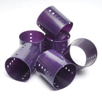 Diane 3-Inch Magnetic Hair Rollers, Secure Hold for Big Curls and Volume, Ideal for Styling with Pins, Picks, or Clips, Easy to Clean and Maintain, Purple, 6 Count