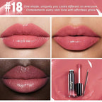 Kaely Longwear No-Budge Lipstick for Women, Highly Pigmented Liquid Lip Color Makeup, Non-Transfer Lip Gloss Stain Waterproof Smudge Proof 24 Hour, Instant Shine, Vegan & Cruelty-Free, 18 NUDE