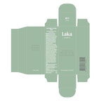 Laka Soul Vegan Lip Balm (4 Shades) Tinted, 3.9g/0.13oz, Deep Nourishing Plant-Based Lip Moisturizer, Vegan Lip Balm for Dry, Cracked and Chapped Lips (#Clear)