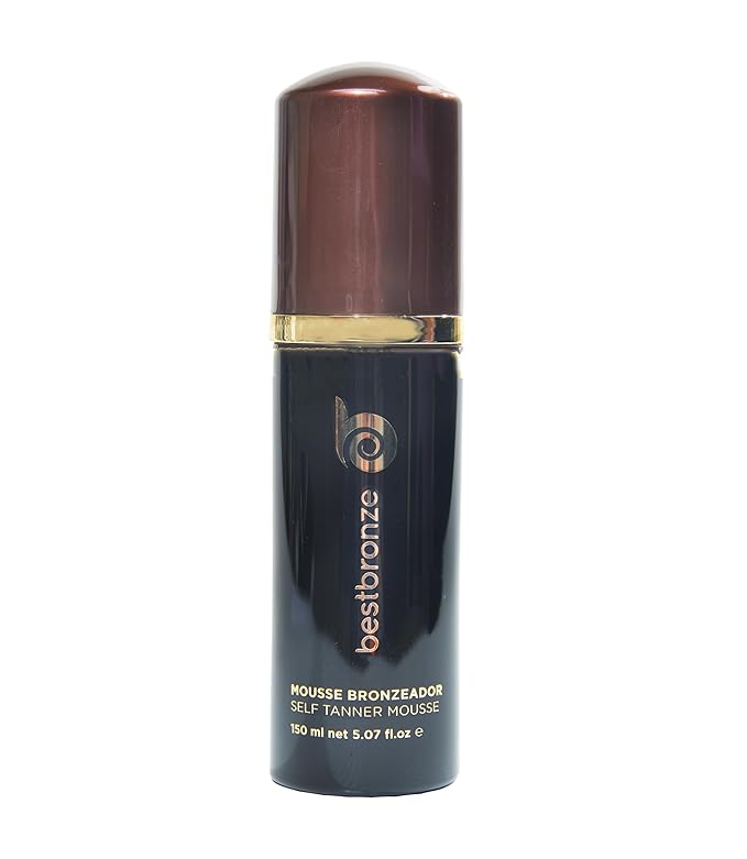 Best Bronze Tinted Self Tanner Mousse – Sunless Tanner Foam for Customizable Self Tan, Light to Dark Fake Tan – Vegan Tanning Mousse for a Bronze Glow – Sunless Tanning Foam (5.07 Fl Oz)
