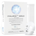 #OOTD Triple Hyaluron Hydrating Mask for Dry and Sensitive Skin, Anti Aging, Tightening and Moisturizing, Korean Vegan Beauty, Hyaluronic Acid, Caffeine, Vitamin C 10EA