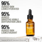 Grown Alchemist Instant Smoothing Serum. Triple Weight Hyaluronic Acid Moisturizing Face Serum, 25 mL