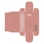 Laka Soul Vegan Lip Balm (4 Shades) Tinted, 3.9g/0.13oz, Deep Nourishing Plant-Based Lip Moisturizer, Vegan Lip Balm for Dry, Cracked and Chapped Lips (#Berry)