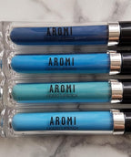 Aromi Sea Foam Matte Liquid Lipstick | Aqua, Aquamarine Lip Color, Blue Green, Smudge and Transfer Proof, Long-Lasting, Vegan, Cruelty-free (Sea Foam)