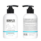 Perfect Bonding Concentrate for Damaged Hair - Bond Strengthening and Color Longevity Treatment for All Hair Types - Bonplex Rebonding Shampoo & Treatment Duo (10.1oz)