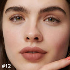 Kaely 2-in-1 Nude Brown Lip Liner & Lipstick Set Kit for Women, Matte Lips Kit with Lip Liner Lip Stains Long Lasting Waterproof 24 Hour Lipstick and Lip Liners Combo Lipliners Pencil Set 12