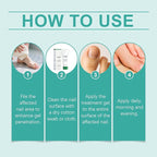 2Pcs Nail Fungus Treatment Gel, Natural Nail Care Gel, Multi-Purpose Nail Repair Oil Serum.