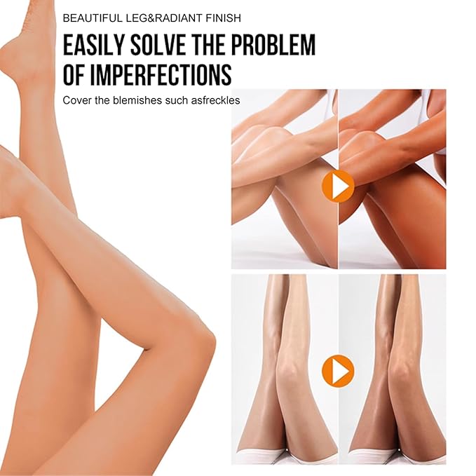 O’CHEAL Waterproof Leg Makeup Cream, No Transfer Tattoo Cover Up&Scar Concealer, Long Lasting Body Foundation for Flawless Skin, Leg Varicose Vein Cover Up, Suitable All Skin Tones (Nature)