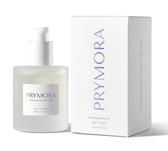 Nourishing Glow Oil | Glow + Balance | Rosehip Oil & Squalane, Meadowfoam Seed Oil & Vitamin E, Non-Greasy, Radiate & Hydrate | Fragrance-Free