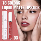 evpct 1Pcs Coral Red Liquid Matte Lipstick Lipgloss Set for Women, labiales mate 24 horas originales matte larga duracion 24 Hour Lipstick Lip Stains Long Lasting Waterproof 24, 03#
