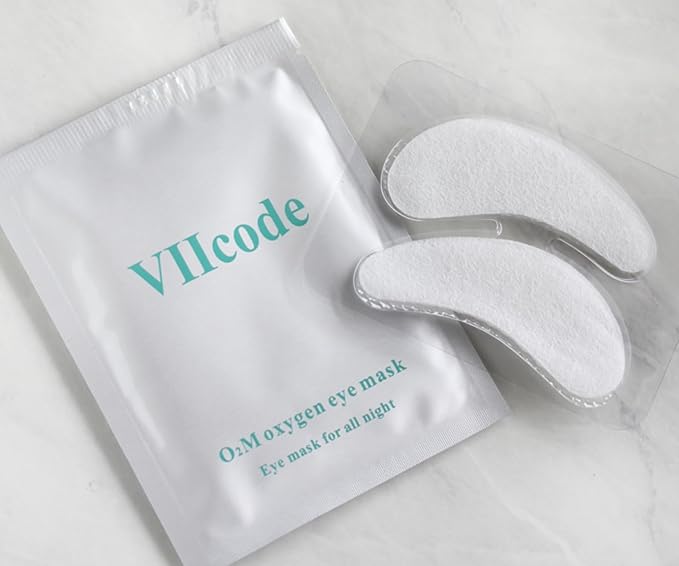 O2M Oxygen Eye Mask for All Night Repair -Under Eye Gel Patches, 8 Hours Oxygen Treatment-Reduce Wrinkles, Eye Bags, Puffiness, Dark Circles -Skin Care Products（6 Pairs