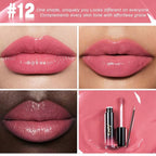 Kaely Longwear No-Budge Lipstick for Women, Highly Pigmented Liquid Lip Color Makeup, Non-Transfer Lip Gloss Stain Waterproof Smudge Proof 24 Hour, Instant Shine, Vegan & Cruelty-Free, 12 UPBEAT