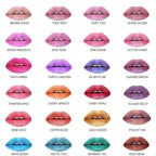 Aromi Metallic Liquid Lipstick | Light Brown Nude Lip Color for Women, Long-lasting, Shimmery Finish, Vegan, Handmade (Brown Sugar)