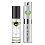 CA Perfume Duo Impression of Fresh Cucumber Mist For Women And Men Perfume Layering Set Long Lasting Travel Size EDP + Body Oil Roll-On Bottle 0.27 Fl Oz+0.33 Fl Oz