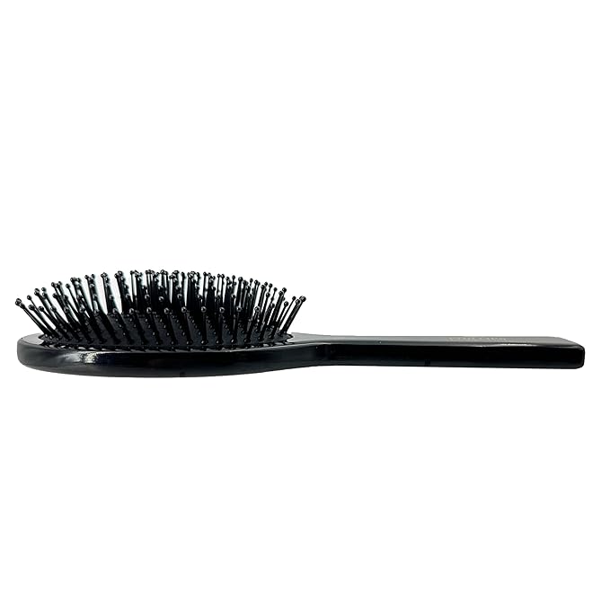 Phillips Brush Luxe Oval Paddle Hair Brush, Sleek Black Color with Gold Accents – 9.25 inch Detangler Paddle Brush from the Luxe Series by Phillips Brush