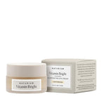 Naturium Vitamin Bright Illuminating Eye Cream, Under Eye Repair Cream for Dark Circles, with Vitamin K, Phyto-Complex, & Mineral Pigments, Light/Medium, 0.5 oz