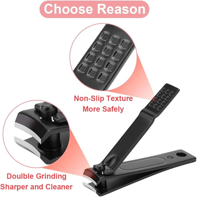 Manicure Kit, OKOM Manicure Set, Mens Grooming Kit, Nail Care Set, Manicure Kit for Men and Women,Nail Kit,Grooming Kit,Nail Clipper Set,Stocking Stuffers,Stocking Stuffers for Teen Boys,Gifts for Men