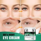 Caffeine Eye Cream for Puffiness and Bags Under Eyes Daily Anti-Wrinkle Cream Collagen Peptide Eye Cream Day and Night Reduce The Look Of Aging Line Smoothing Skin Care 1.7 FL OZ,1 Pack