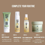 Self-Tanning Mousse – Rich Caramel Cream | Vegan & Cruelty-Free | Fast-Dry, Streak-Free, Lightweight Foam for Face & Body | Golden Undertones, Long Lasting Glow | 200ml/6.7oz