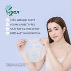 #OOTD Ceramide Brightening Sheet Mask For Face, Moisturizing, Anti Aging Ceramide, Peptide, Vitamin C, EVE Vegan 10EA