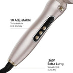 Thermal Brush, 1.7 Inch Heated Round Brush for Women, Dual Voltage Negative Ion Hot Brushes Styler for Blowout Look, Curling & Volumizing & Straightener for Dry Hair