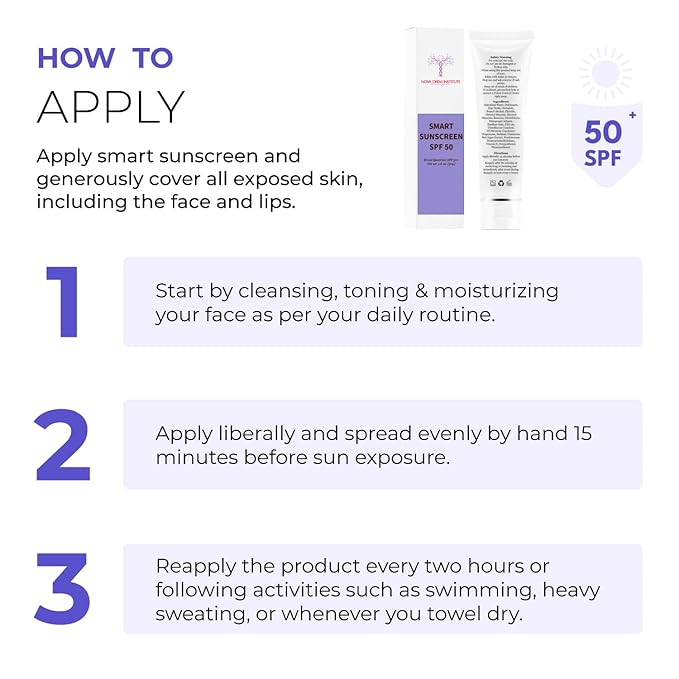 Smart Sunscreen for Face SPF 50 Sensitive Skin Sunblock Men & Women Clear Broad Spectrum Non-Comedogenic Heliocare by Nova Derm Institute (1 fl oz)